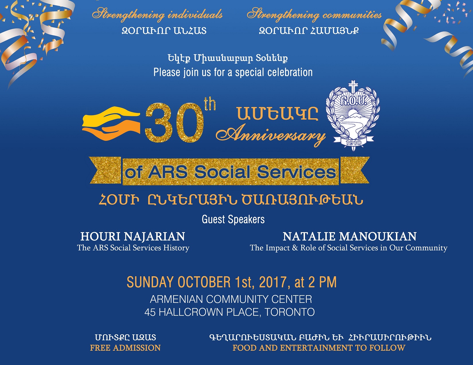 ARS Social Services -30th